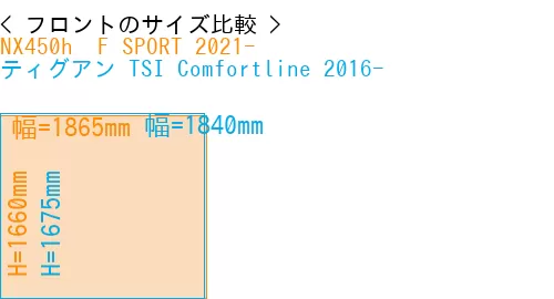 #NX450h+ F SPORT 2021- + ティグアン TSI Comfortline 2016-